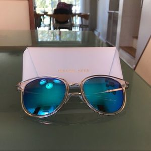 Michael Kors Adrianna teal sunglasses